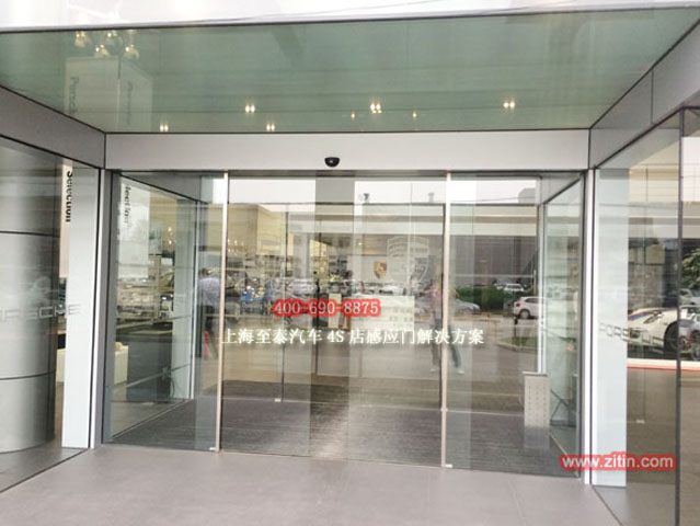 汽车4S店玻璃自动感应门