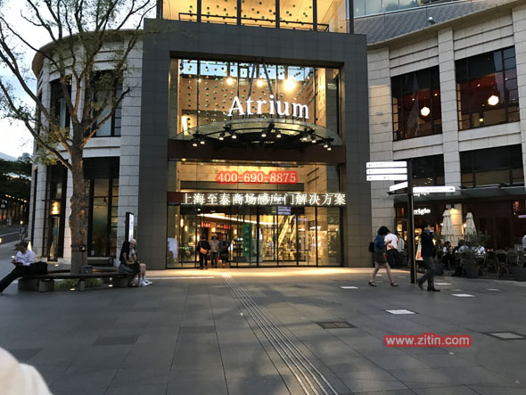 高档商场专卖店玻璃感应门