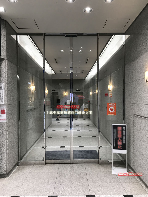 高档商场专卖店玻璃感应门